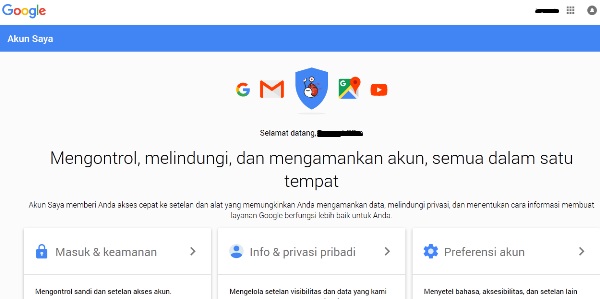 Google Dashboard