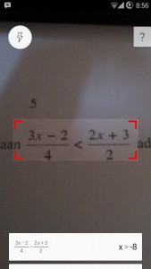 Test PhotoMath, hasil yang ditampilkan akurat