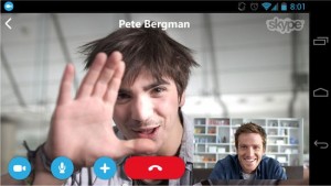 skype untuk android