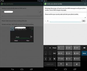 Verify WhatsApp Tablet