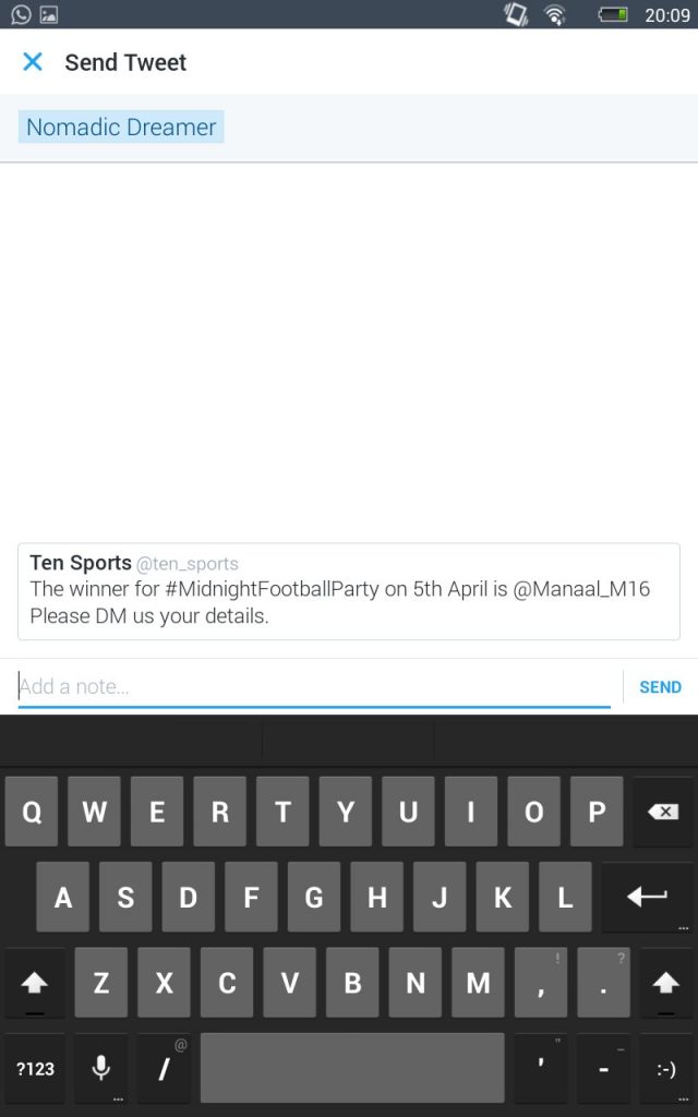 send direct message