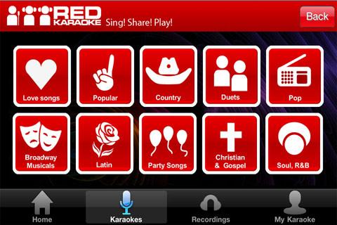 Aplikasi Karoke Red Karoke