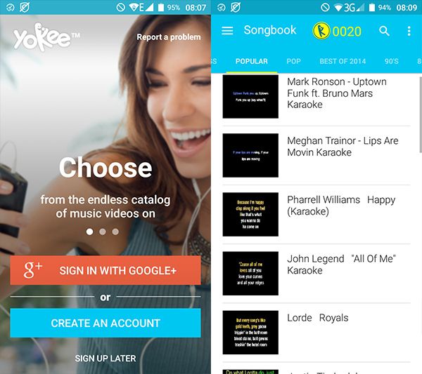 Aplikasi Karoke Yokee
