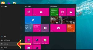 setting windows 10, Cortana