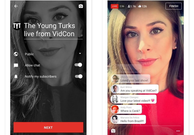 Live Streaming YouTube Kini Bisa Lewat Smartphone