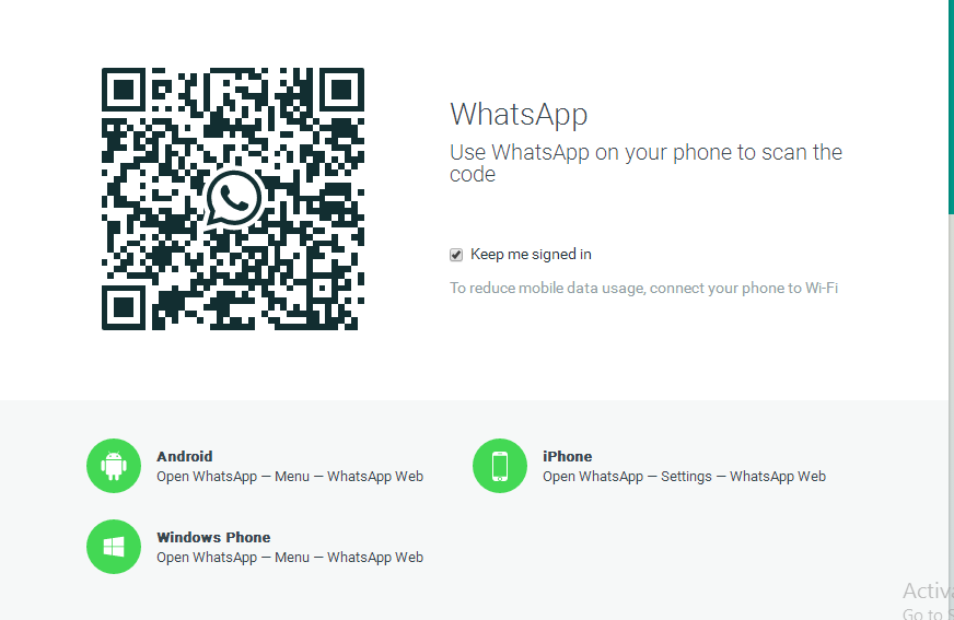 whatsapp, whatsapp web, Cara menggunakan Whatsapp Web, Whatsapp Web Barcode