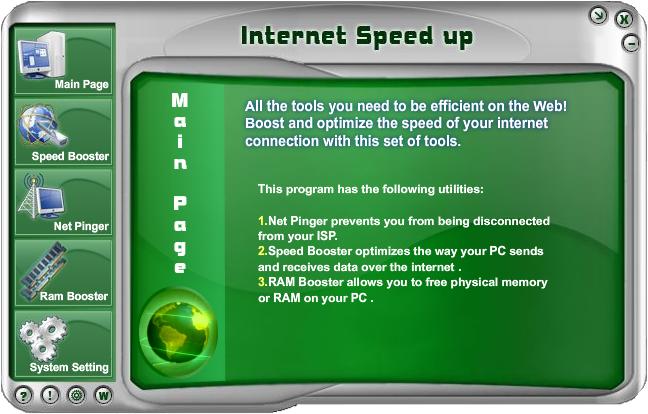 Instal Aplikasi Speed Up Internet