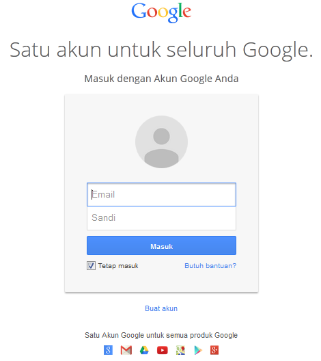 Registrasi Akun Google