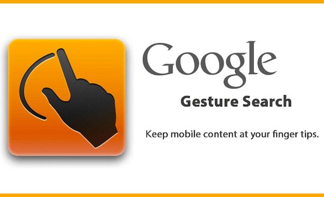 Aplikasi Google Gesture Search
