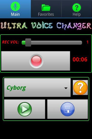 Aplikasi Ultra Voice Changer