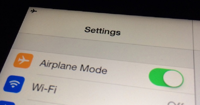 Gunakan Airplane Mode
