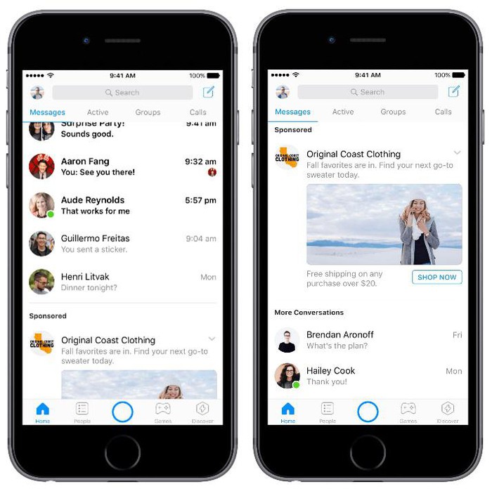 Siap-Siap ! Facebook Messenger Akan Segera Terdapat Banyak Iklan 