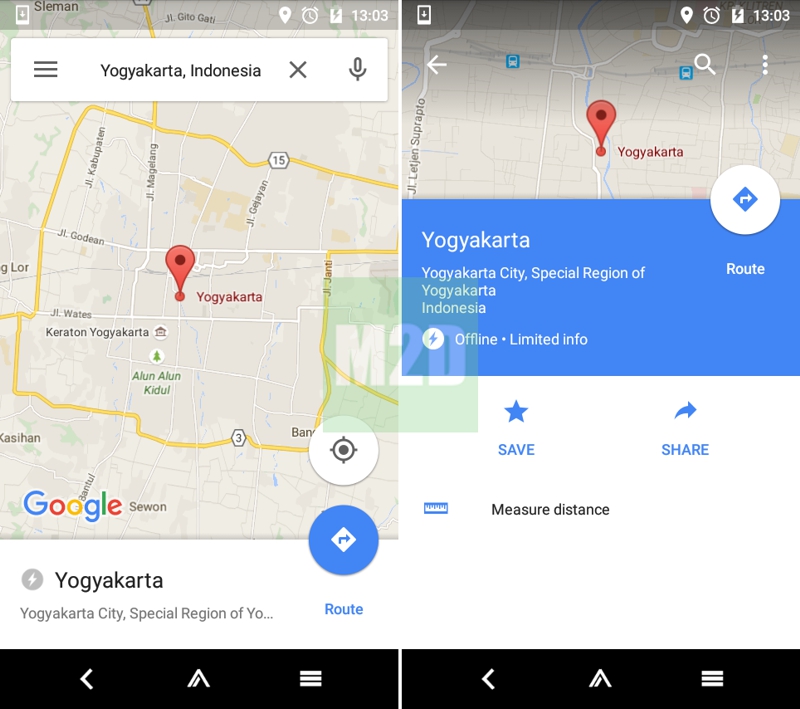 Menggunakan Google Maps Offline