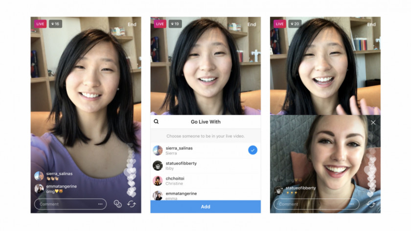 Pengguna Instagram Akan Bisa Live Streaming Bareng Dengan Pengguna Lain