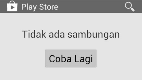Periksa Lagi Koneksi Internet