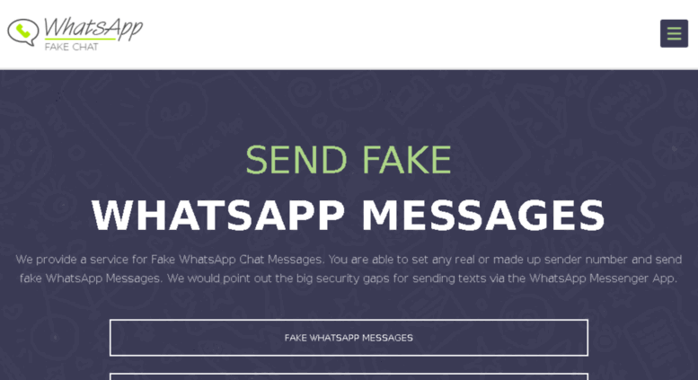 Instal WhatsApp Tanpa Verifikasi dengan Aplikasi Fake Messenger :