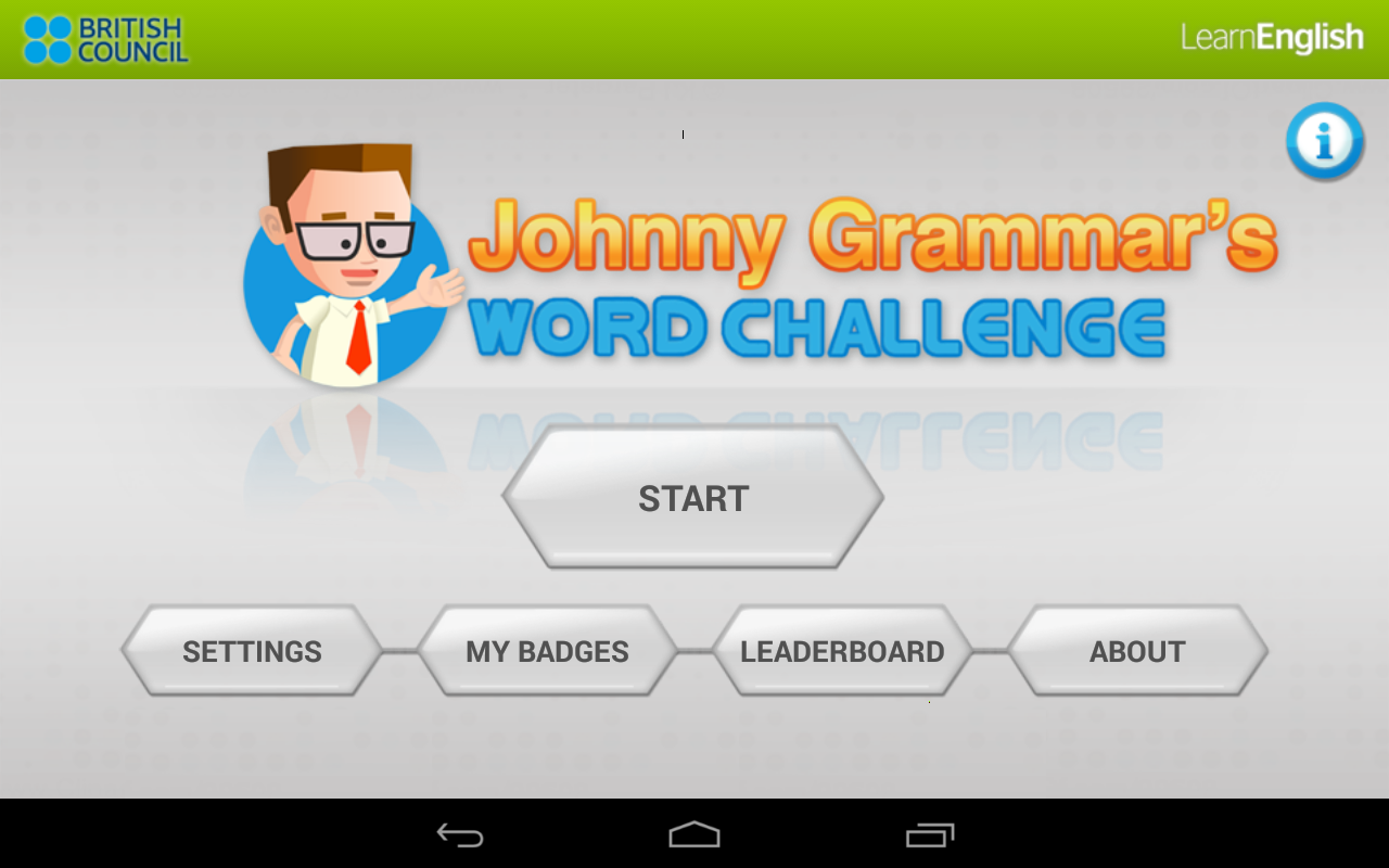 Johnny Grammar’s Word Challenge