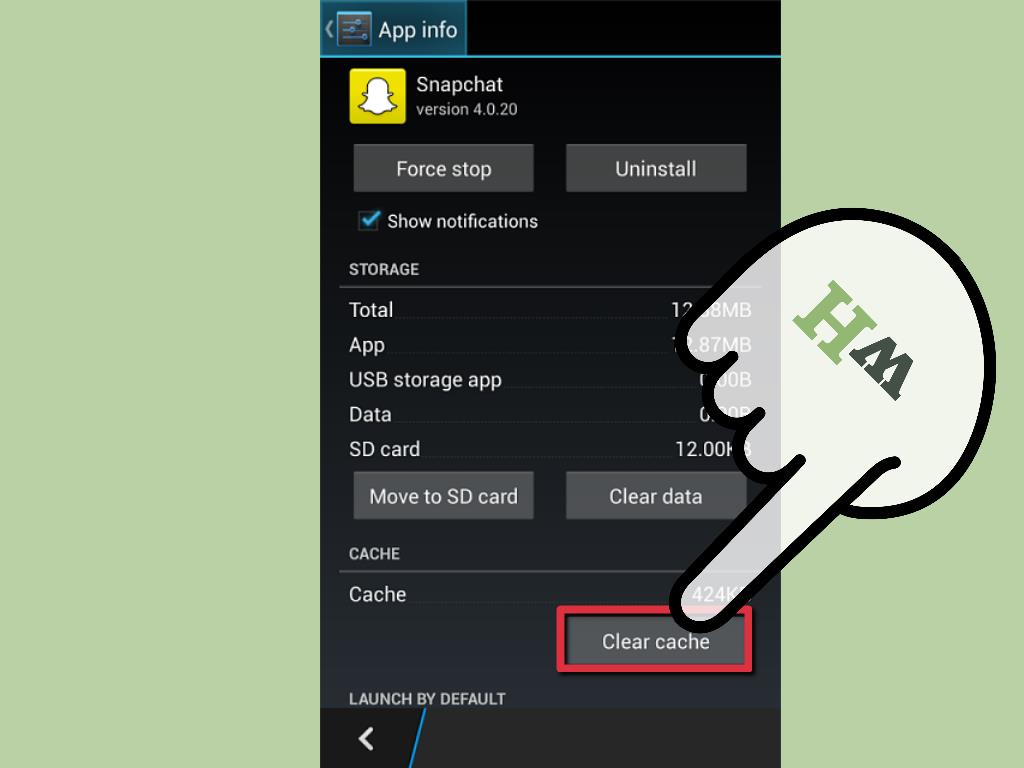 Lakukan Clear Data Aplikasi