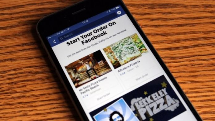 Kini Pesan Makanan Bisa Langsung Dari Facebook