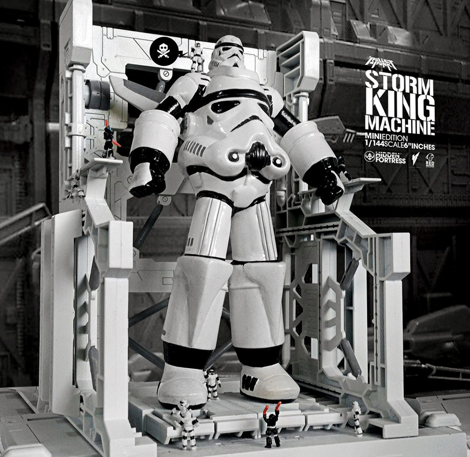 Robot Stormtrooper Kecil Berkemampuan Mengenali Wajah