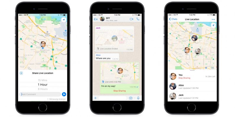 WhatsApp Luncurkan Fitur Baru Live Location