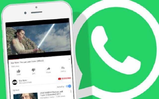 Aplikasi WhatsApp Kini Bisa Langsung Putar Video YouTube 