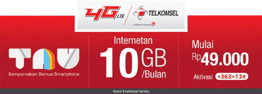 Nikmati Paket Murah Internet Telkomsel