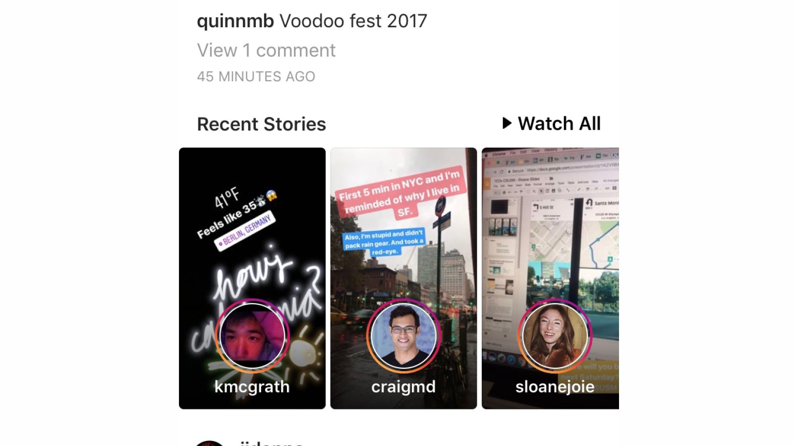 Preview Tile Untuk Fitur Stories Diperkenalkan Instagram