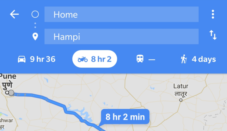 Kini Aplikasi Google Maps Miliki Fitur “Motorcycle Mode”