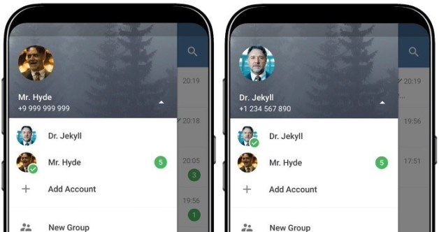 Update Terbaru Aplikasi Telegram Android Kini Bisa Multi Akun