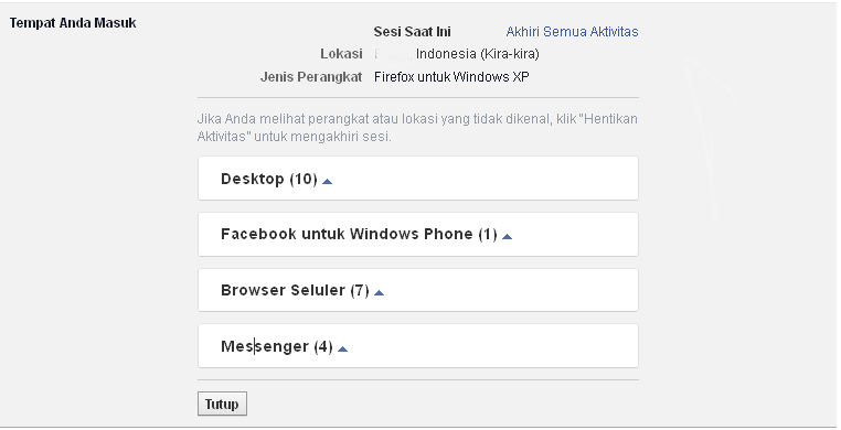 Cara Mudah Logout Facebook di Semua Perangkat