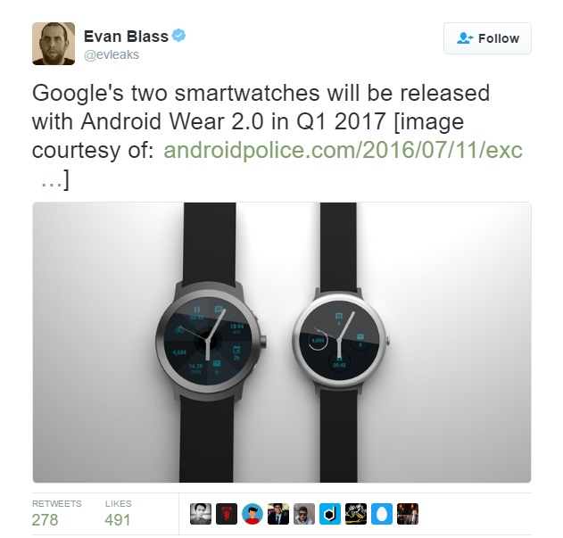 Google Mau Bikin Smartwatch Dengan Portofolio Pixel