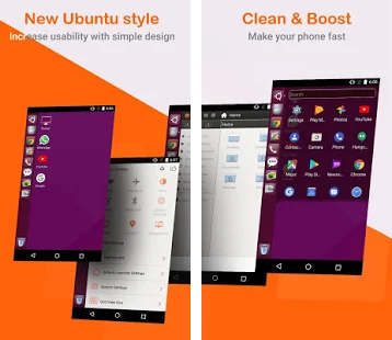 Cara Mudah Mengubah Tampilan Android Jadi Seperti Ubuntu Linux