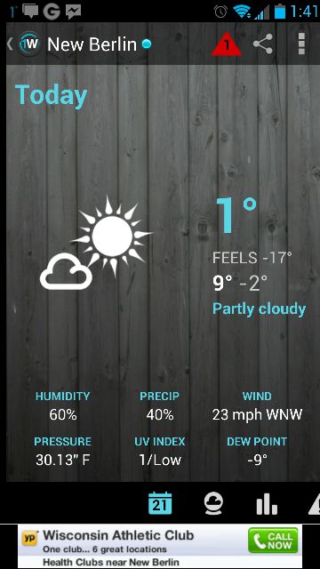 1weather via phandroid.com