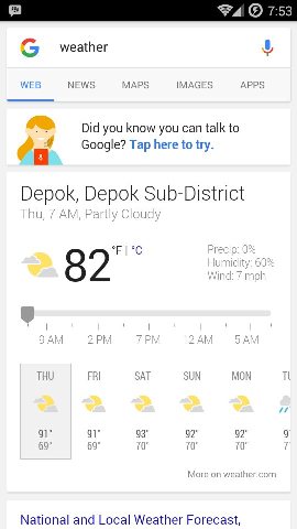 Google Now Android