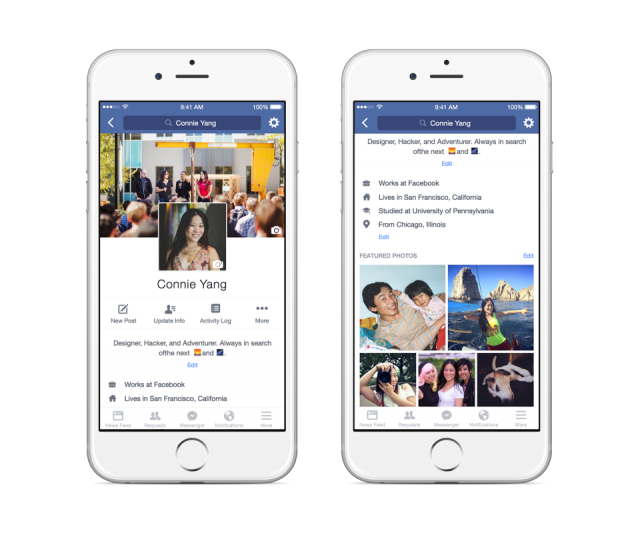 Tampilan baru Facebook via digitaltrends.com