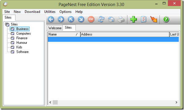 PageNest Offline Browser