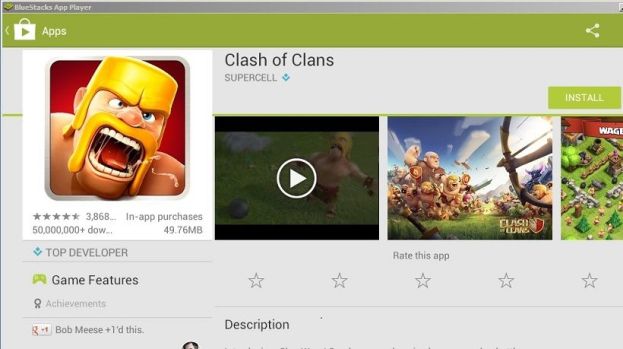 Install Clash of Clans COC pada PC