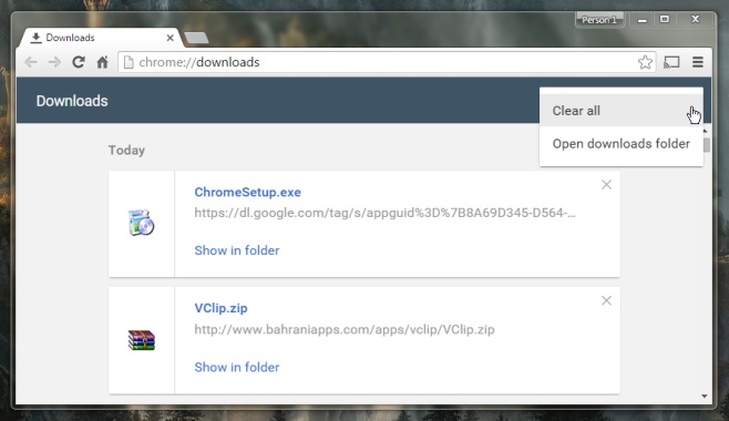 material design chrome