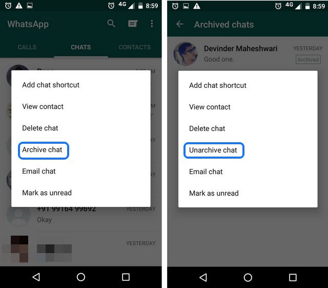 cara menyembunyikan whatsapp
