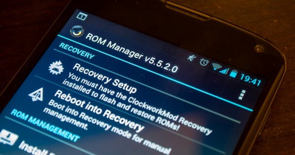 ROM Manager Android