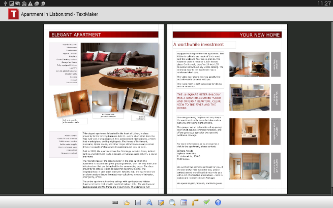 TextMaker mobile