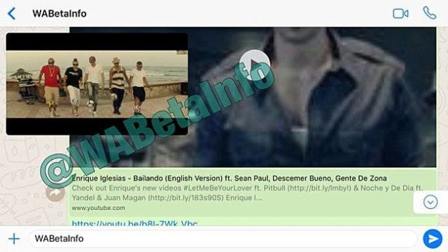 Video Youtube Akan Segera Bisa Diputar Dalam Chat WhatsApp