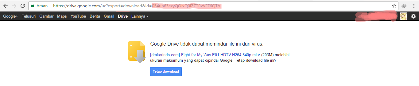 Cara Mudah Mengatasi Tak Dapat Download di Google Drive