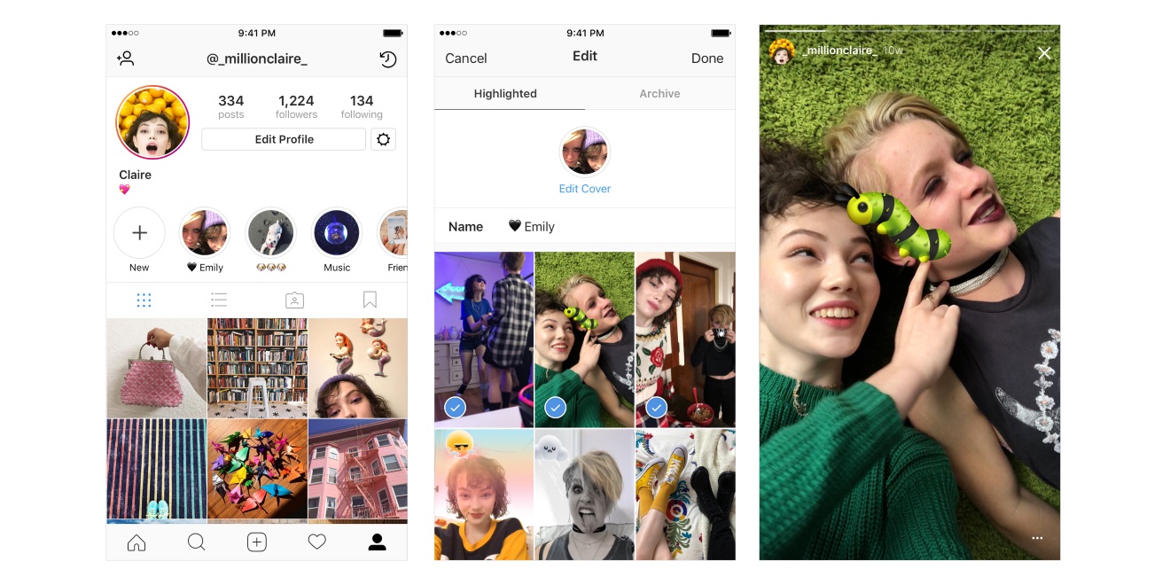 Cara Bikin Stories Bisa Lebih Lama dengan Fitur Highlight