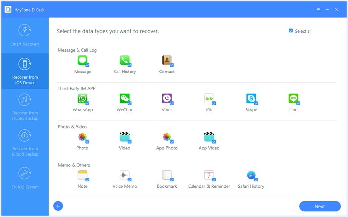 Cara recovery data iphone dengan mudah imyfone d back